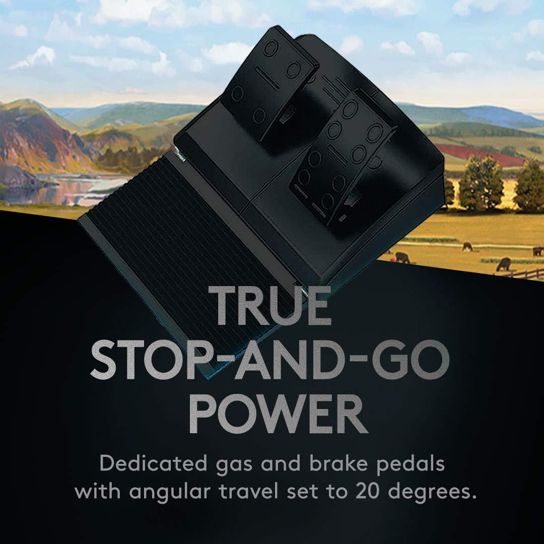 imageLogitech G Farm Simulator Heavy Equipment Bundle 2nd Generation Steering Wheel Controller for Farm Simulation 2025 and Previous Versions Wheel Pedals Vehicle Side Panel Control Deck for PCComplete Bundle