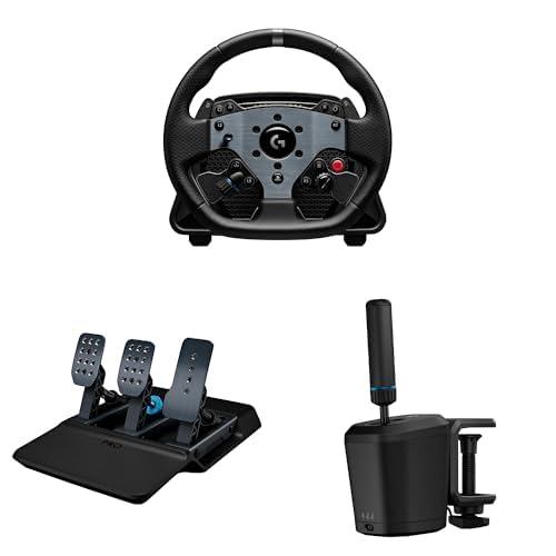 imageLogitech G PRO Racing Wheel  Steering Wheel for PC Xbox Series XS Xbox One Direct Drive 11 Nm Force UltraRealistic Feedback Magnetic Gear Shift Paddles Dual Clutch PRO Button LayoutPlaystationPC