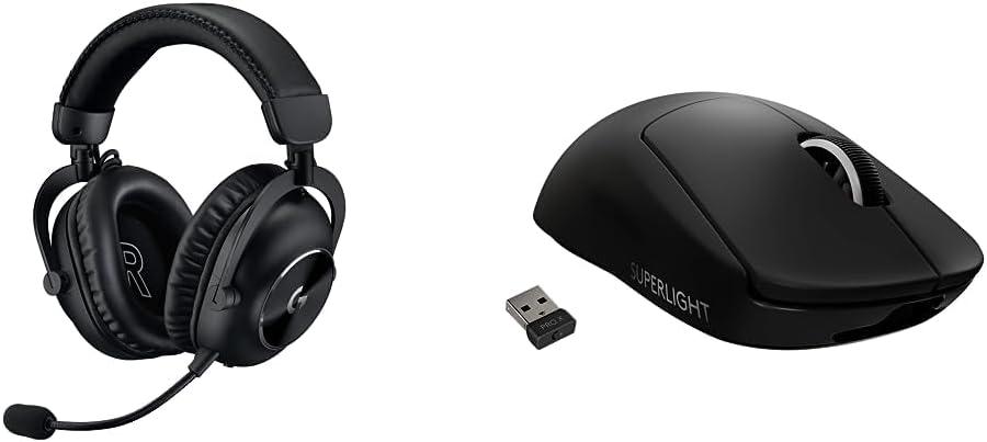 imageLogitech G PRO X 2 Lightspeed Wireless Gaming Headset Wireless Gaming Headphones with Mic 50mm Graphene Drivers 202071 Surround BluetoothUSB35mm Aux for PS4PS5PCNintendo Switch  WhiteBlack