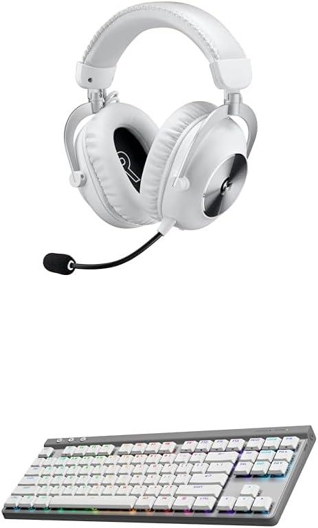 imageLogitech G PRO X 2 Lightspeed Wireless Gaming Headset Wireless Gaming Headphones with Mic 50mm Graphene Drivers 202071 Surround BluetoothUSB35mm Aux for PS4PS5PCNintendo Switch  WhiteWhite