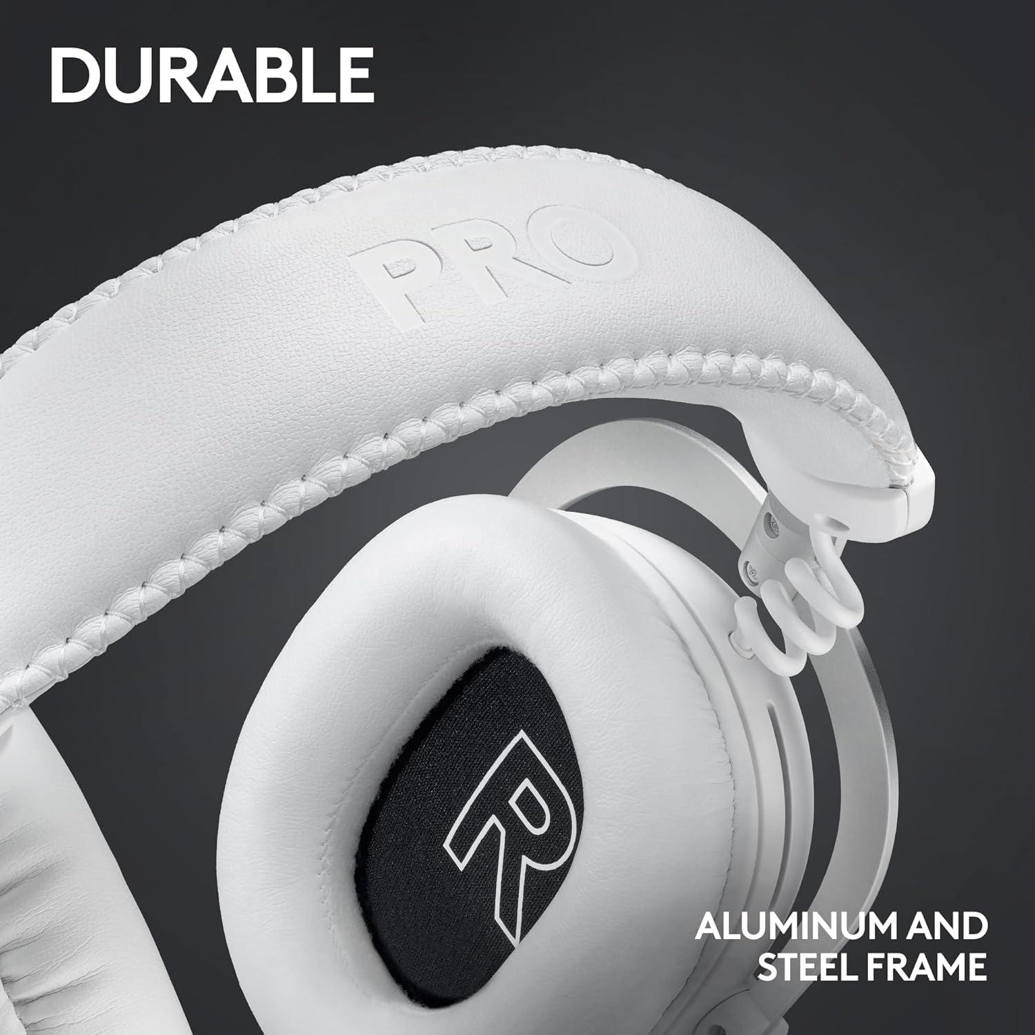 imageLogitech G PRO X 2 Lightspeed Wireless Gaming Headset Wireless Gaming Headphones with Mic 50mm Graphene Drivers 202071 Surround BluetoothUSB35mm Aux for PS4PS5PCNintendo Switch  WhiteWhite