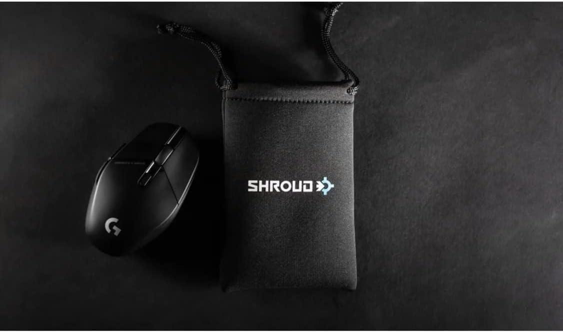 imageLogitech G303 Shroud Edition Wireless Gaming Mouse  LIGHTSPEED HERO 25K  25600 DPI  75 grams  5buttons  PC  BlackG303 Shroud Edition