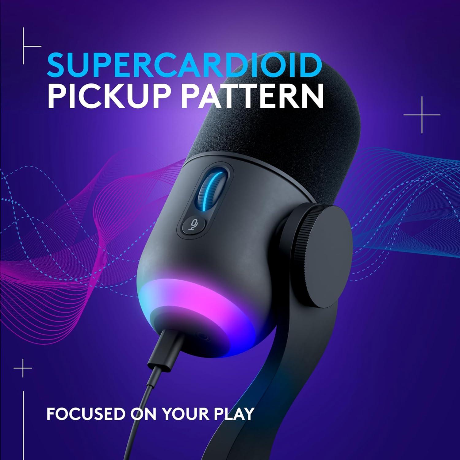 imageLogitech G733 LIGHTSPEED Wireless Gaming Headset with suspension headband LIGHTSYNC RGB Blue VOCE mic technology and PROG audio drivers  LilacBlack