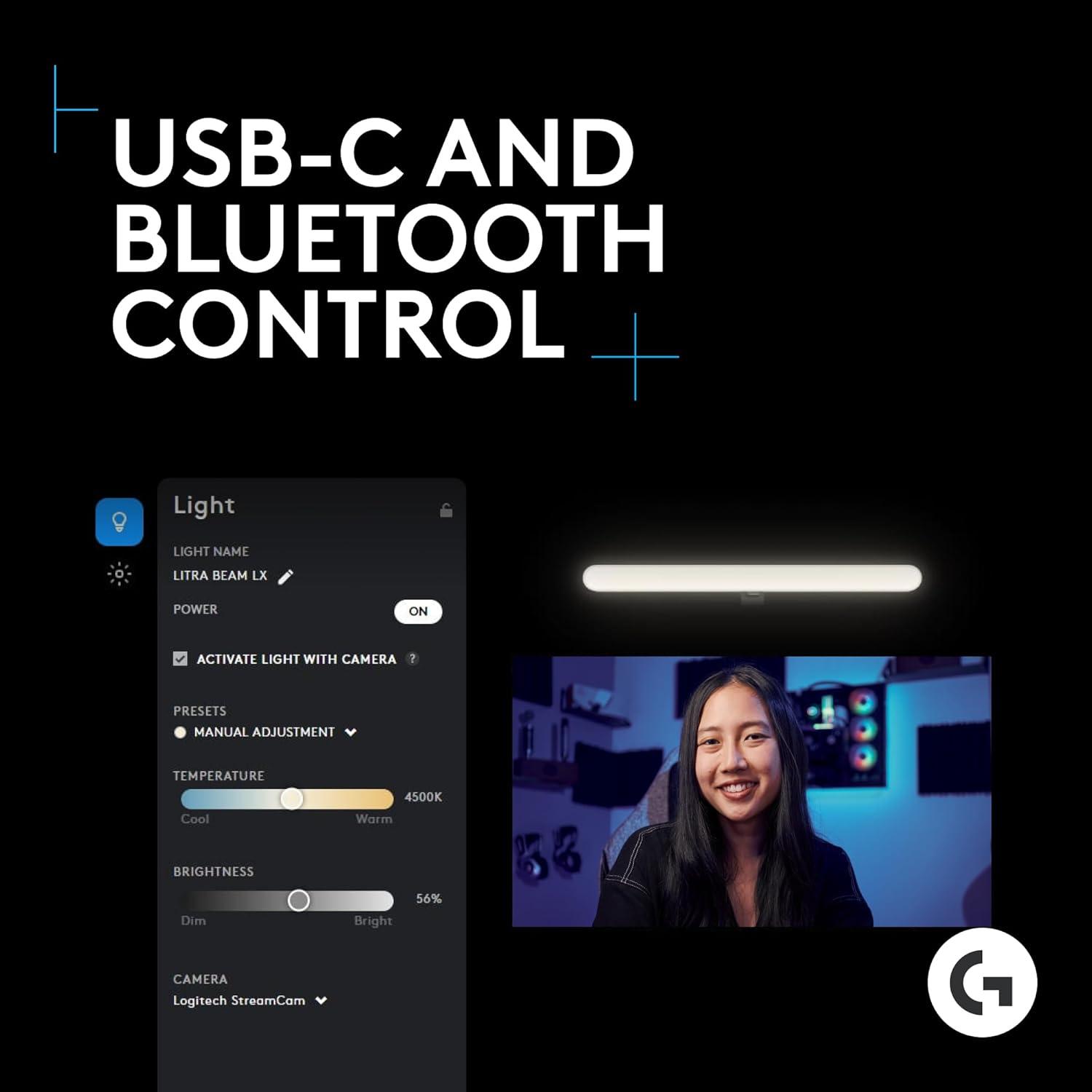 imageLogitech G733 LIGHTSPEED Wireless Gaming Headset with suspension headband LIGHTSYNC RGB Blue VOCE mic technology and PROG audio drivers  LilacWhite