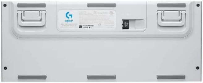 imageLogitech G915 TKL Tenkeyless Lightspeed Wireless RGB Mechanical Gaming Keyboard Low Profile Switch Options Lightsync RGB Advanced Wireless and Bluetooth Support  TactileWhite