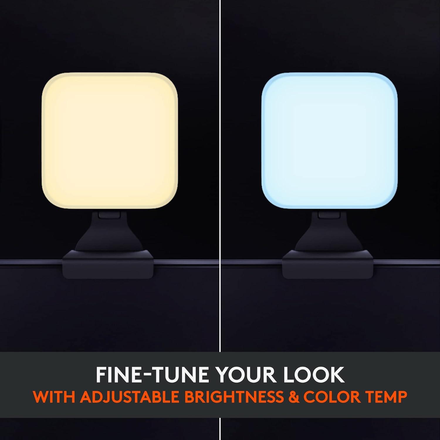 imageLogitech for Creators Litra Glow Premium LED Streaming Light with TrueSoft adjustable mount video lighting for recording streams PCMac  GraphiteLitra Glow