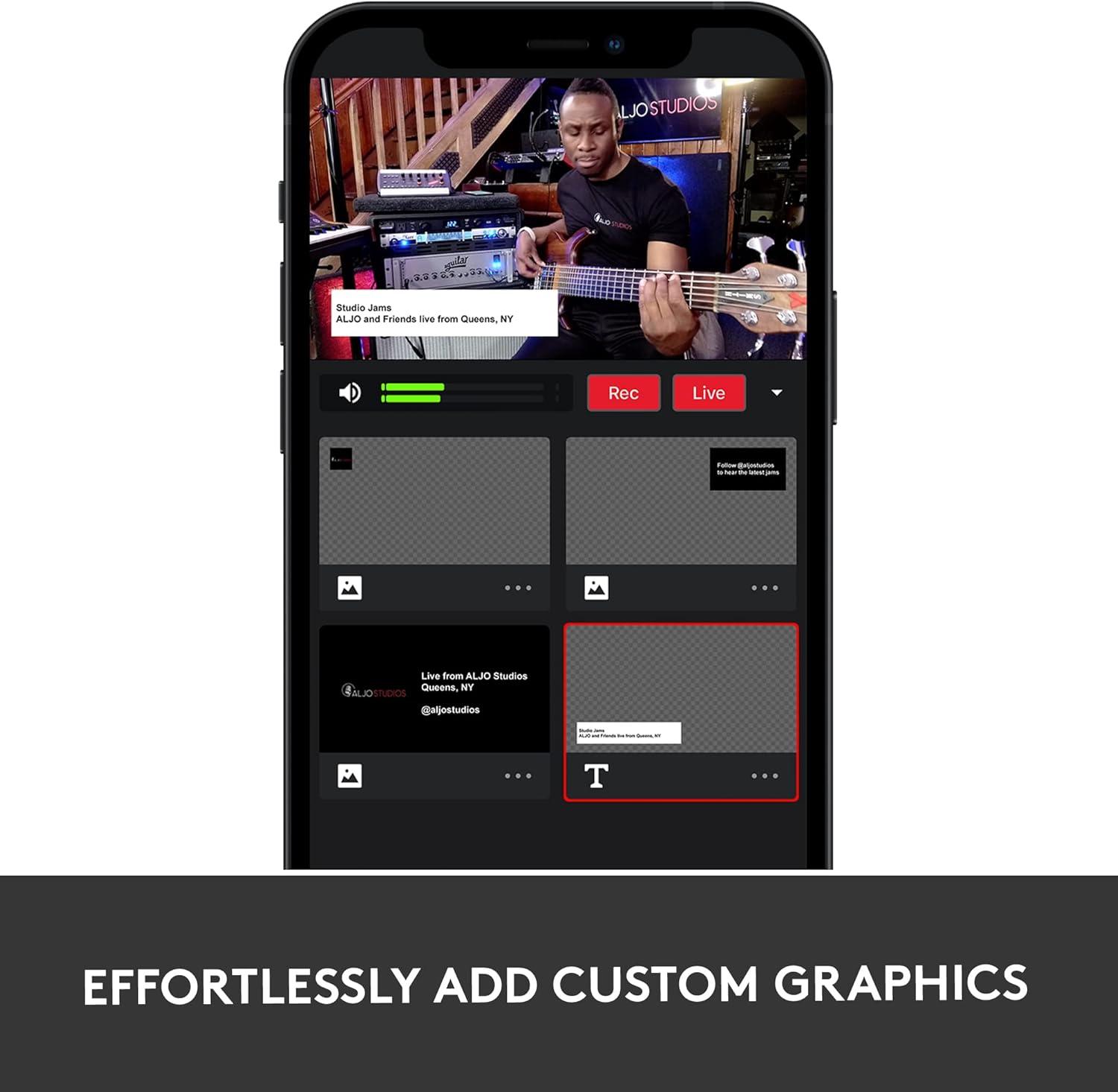 imageLogitech for Creators Mevo Start Wireless Live Streaming Camera 1080p HD Video Quality Intelligent App Control Stream via LTE or WiFi  Black3 Pack