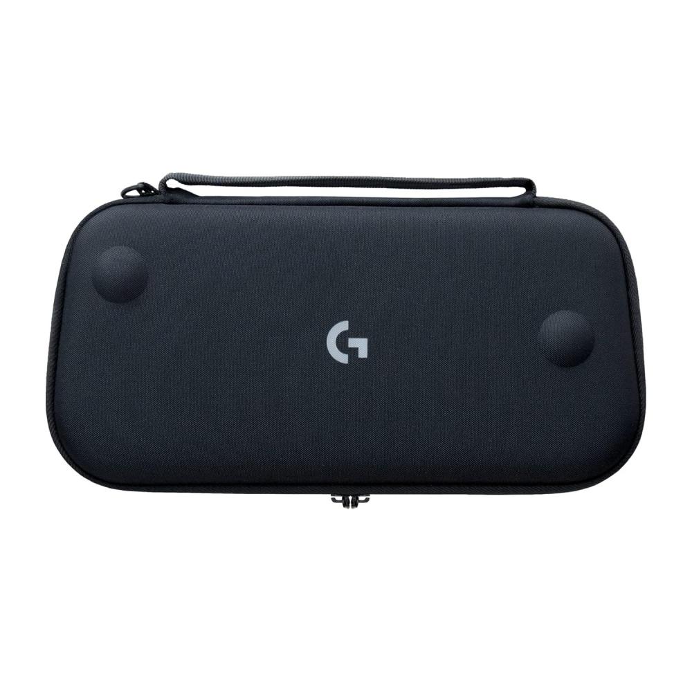 imageLogitech G Cloud Gaming Handheld Official Carrying Case  Protective Hard Exterior Detachable Strap  Black