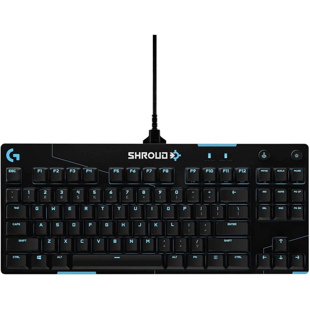 imageLogitech G PRO Mechanical Gaming Keyboard  Shroud Edition