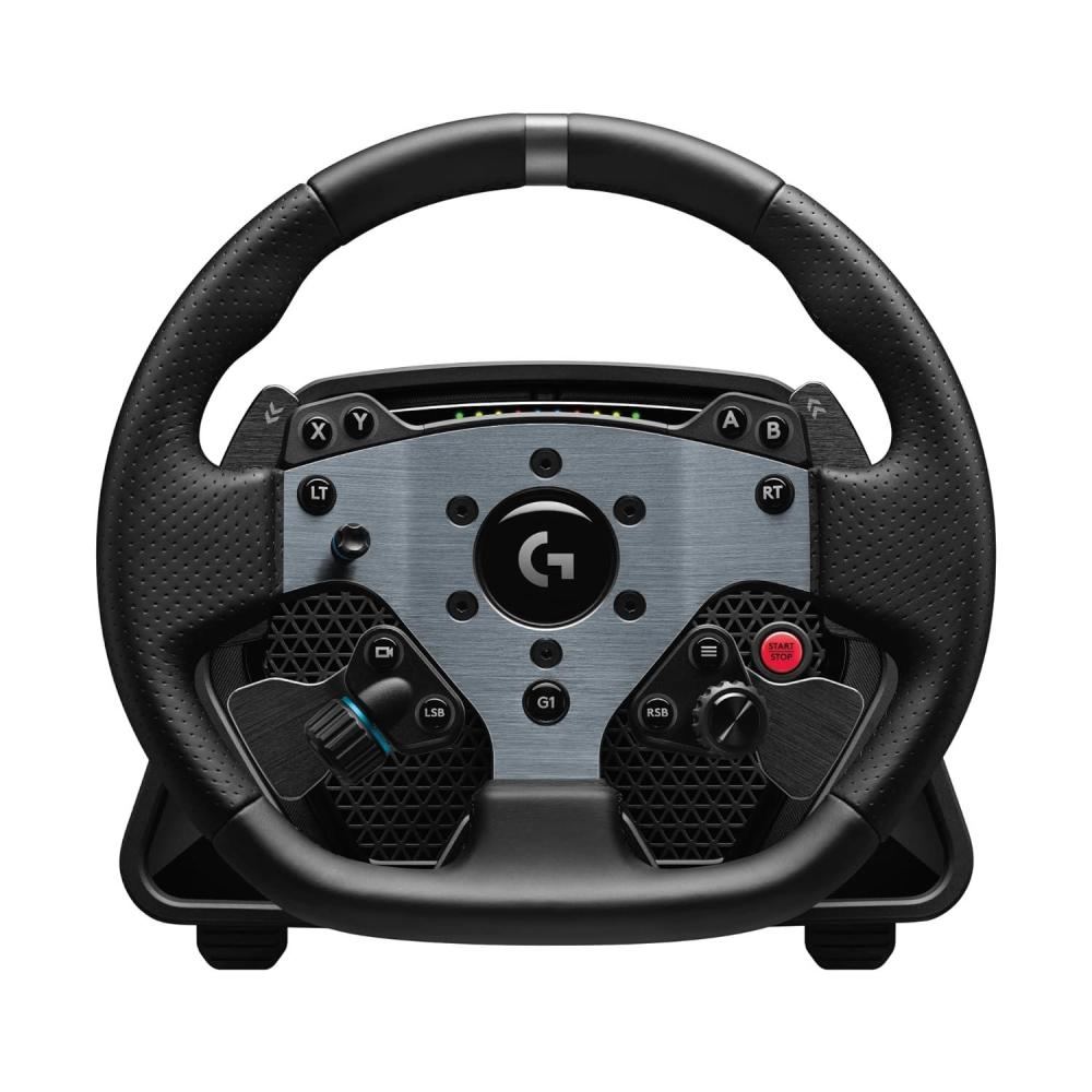 imageLogitech G PRO Racing Wheel  Steering Wheel for PC Xbox Series XS Xbox One Direct Drive 11 Nm Force UltraRealistic Feedback Magnetic Gear Shift Paddles Dual Clutch PRO Button LayoutPC