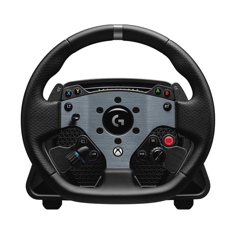 imageLogitech G PRO Racing Wheel  Steering Wheel for PC Xbox Series XS Xbox One Direct Drive 11 Nm Force UltraRealistic Feedback Magnetic Gear Shift Paddles Dual Clutch PRO Button LayoutXboxPC