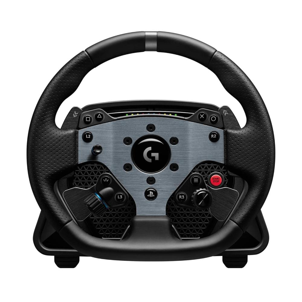 imageLogitech G PRO Racing Wheel  Steering Wheel for PC Xbox Series XS Xbox One Direct Drive 11 Nm Force UltraRealistic Feedback Magnetic Gear Shift Paddles Dual Clutch PRO Button LayoutPlaystationPC