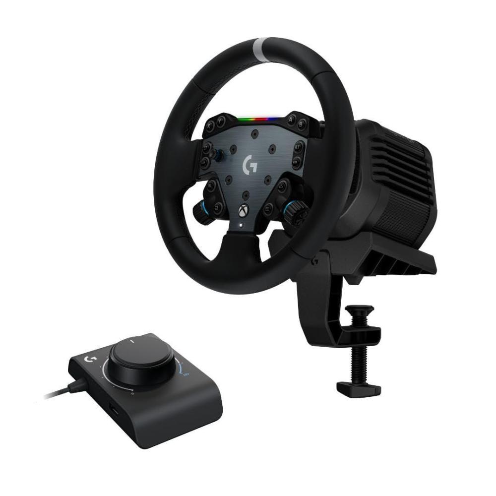 imageLogitech G RS50 System 3Piece Sim Racing Steering Wheel Setup  RS50 Wheel base with 8 Nm Direct Drive RS Wheel Hub with 13 Buttons and RS Round Wheel 11inch  For PS5PS4PCXbox  PC