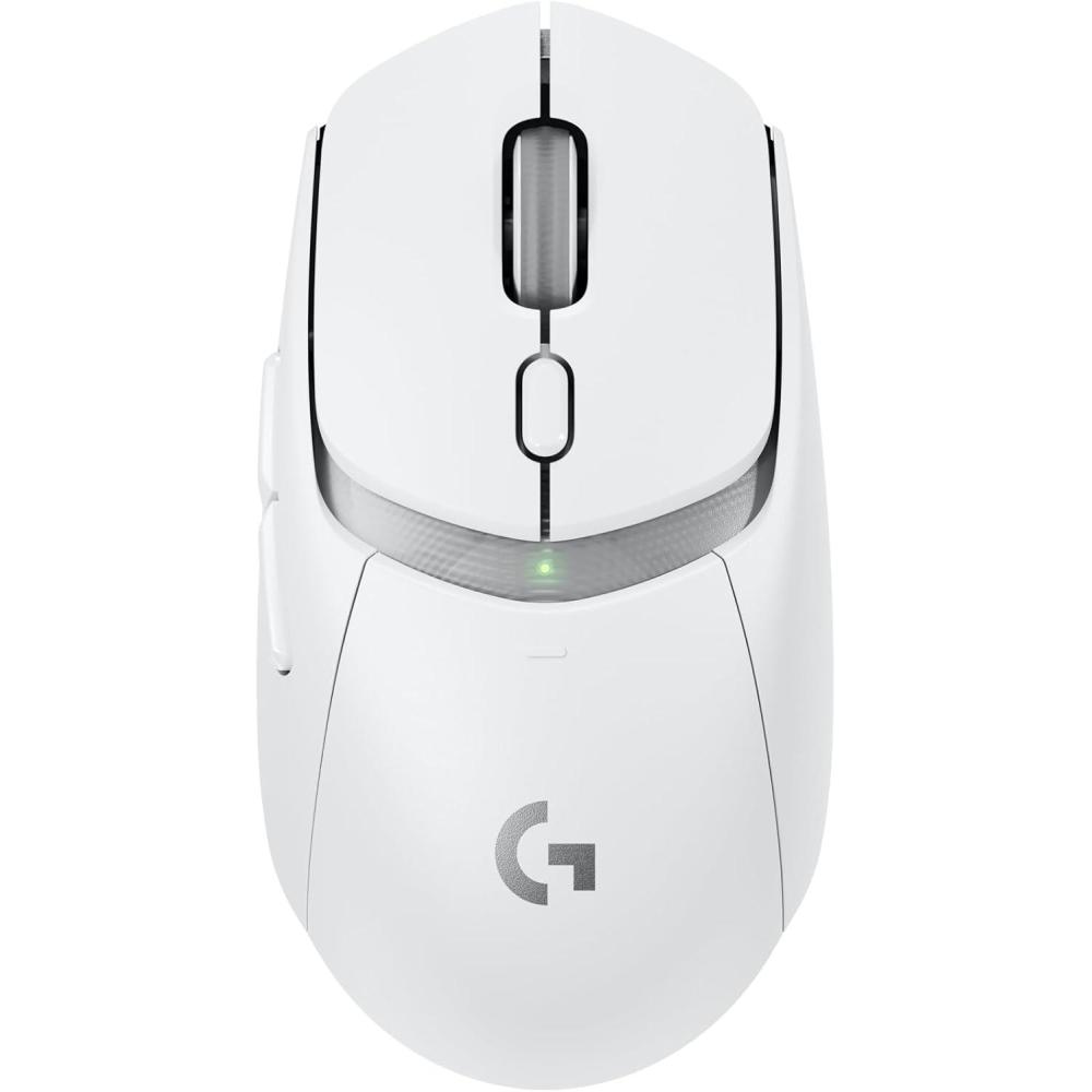 imageLogitech G309 Lightspeed Wireless Gaming Mouse Lightweight LIGHTFORCE Switches Hero 25K Sensor 300 hr Battery 6 Programmable Buttons PC ampamp Mac  WhiteWhite