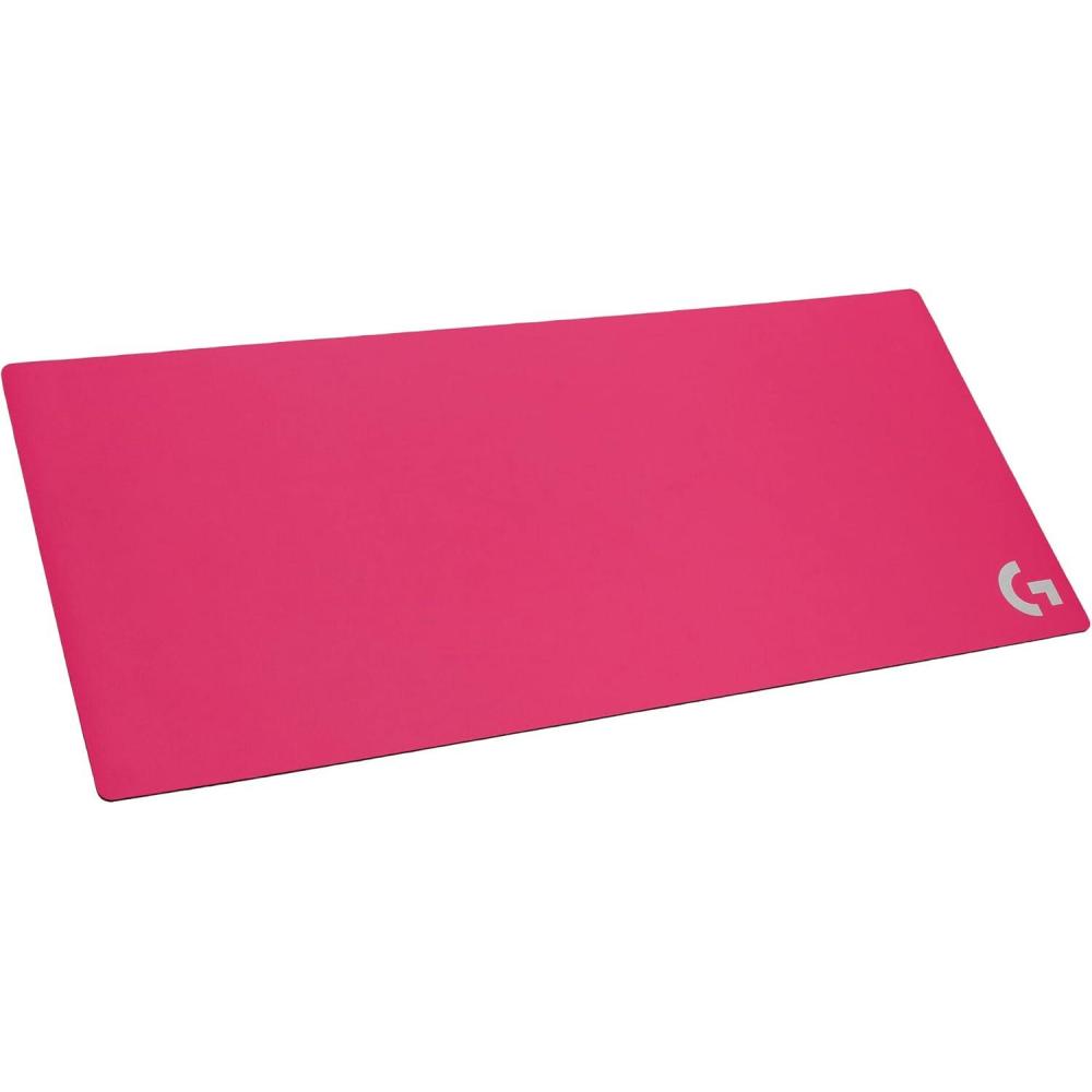 imageLogitech G640 SE Large Cloth Gaming Mouse Pad Optimized for Gaming Sensors Moderate Surface Friction NonSlip Mouse Mat  10th AnniversaryMagenta