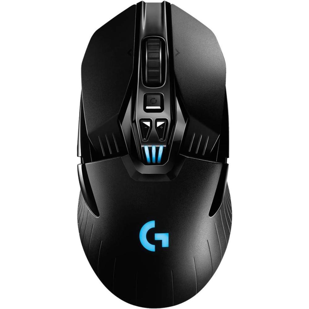 imageLogitech G903 LIGHTSPEED Wireless Gaming Mouse W Hero 25K Sensor PowerPlay Compatible 140 Hour with Rechargeable Battery and Lightsync RGB Ambidextrous 107G10G optional 25600 DPI BlackMouse