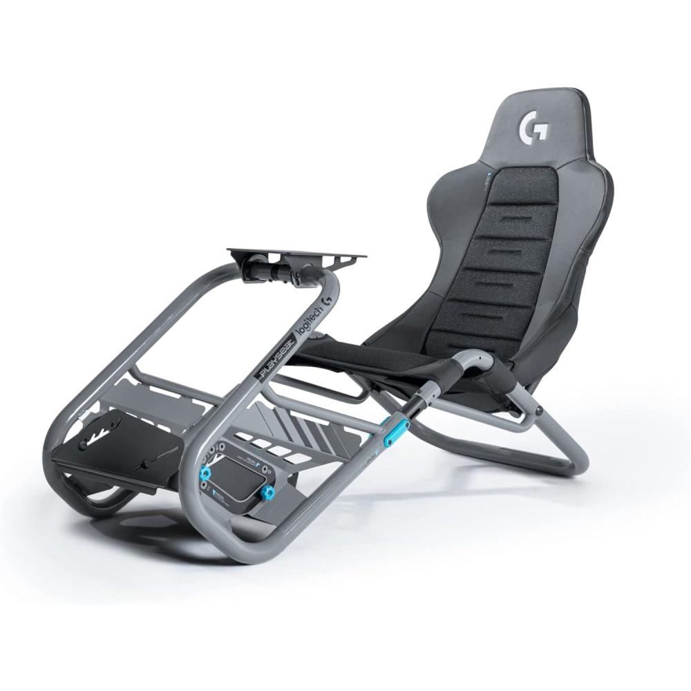 imagePlayseat Trophy  Logitech G Edition Sim Racing Cockpit  Fully Adjustable  Direct Drive Support  Lightweight ampamp Robust  Absolute Comfort ActiFit