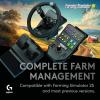 Logitech G Farm Simulator Heavy Equipment Bundle (2nd Generation), Steering Wheel Controller for Farm Simulation 2025 (and Previous Versions), Wheel, Pedals, Vehicle Side Panel Control Deck for PC(Complete Bundle)
