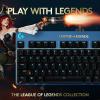 Logitech G PRO Mechanical Gaming Keyboard – Ultra-Portable Tenkeyless Design, Detachable USB Cable, LIGHTSYNC RGB Backlit Keys, Official League of Legends Edition
