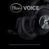 Logitech G PRO X Gaming Headset mit Blue VO!CE(Blue)