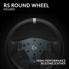 Logitech G RS50 System, 3-Piece Sim Racing Steering Wheel Setup – RS50 Wheel base with 8 Nm Direct Drive, RS Wheel Hub with 13 Buttons and RS Round Wheel 11–inch – For PS5/PS4/PC(Playstation | PC)