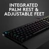 Logitech G213 Prodigy Gaming Keyboard, LIGHTSYNC RGB Backlit Keys, Spill-Resistant, Customizable Keys, Dedicated Multi-Media Keys – Black(Keyboard)