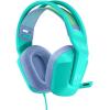 Logitech G335 Wired Gaming Headset, with Flip to Mute Microphone, 3.5mm Audio Jack, Memory Foam Earpads, Lightweight – Mint(One Size)