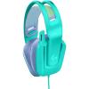 Logitech G335 Wired Gaming Headset, with Flip to Mute Microphone, 3.5mm Audio Jack, Memory Foam Earpads, Lightweight – Mint(One Size)