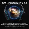 Logitech G432 Wired Gaming Headset, 7.1 Surround Sound, DTS Headphone:X 2.0, Flip-to-Mute Mic, PC (Leatherette) Black/Blue(Surround)