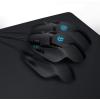 Logitech G640 Cloth Gaming Mouse Pad, Moderate surface friction, Consistent surface texture, Stable, Rollable – Black(Mousepad)