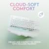 Logitech G713 Wired Mechanical Gaming Keyboard with LIGHTSYNC RGB Lighting, Tactile Switches (GX Brown), and Keyboard Palm Rest, PC and Mac Compatible – White Mist(Wireless)