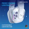 Logitech G733 LIGHTSPEED Wireless Gaming Headset with suspension headband, LIGHTSYNC RGB, Blue VO!CE mic technology and PRO-G audio drivers – Lilac(Kamisato Ayaka Genshin Impact Edition)