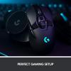 Logitech G903 LIGHTSPEED Wireless Gaming Mouse W/ Hero 25K Sensor, PowerPlay Compatible, 140+ Hour with Rechargeable Battery and Lightsync RGB, Ambidextrous, 107G+10G optional, 25,600 DPI, Black(Mouse)