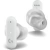 Logitech G FITS True Wireless Gaming Earbuds, Custom Molded Fit, Lightspeed + Bluetooth, Four Beamforming Microphones, PC, Mac, PS5, PS4, Mobile, Nintendo Switch – White(White)