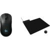 Logitech G PRO 2 Lightspeed Wireless Gaming Mouse, Right- or Left-Handed Mouse with up to 4 Customizable and Switchable Magnetic Side Buttons, 44K DPI Sensor, USB-C Charging, for PC/Mac – Black(Black)