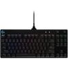 Logitech G PRO Mechanical Gaming Keyboard, Ultra Portable Tenkeyless Design, Detachable Micro USB Cable, 16.8 Million Color LIGHTSYNC RGB Backlit Keys