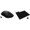 Logitech G PRO X SUPERLIGHT Wireless Gaming Mouse, Ultra-Lightweight, HERO 25K Sensor, 25,600 DPI, 5 Programmable Buttons, Long Battery Life, Compatible with PC / Mac – White(Black)