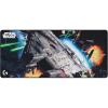 Logitech G640 SE Large Cloth Gaming Mouse Pad, Optimized for Gaming Sensors, Moderate Surface Friction, Non-Slip Mouse Mat – 10th Anniversary(Milennium Falcon Edition)