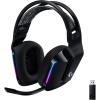 Logitech G733 LIGHTSPEED Wireless Gaming Headset with suspension headband, LIGHTSYNC RGB, Blue VO!CE mic technology and PRO-G audio drivers – Lilac(Black)