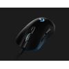 Logitech G403 Hero 25K Gaming Mouse, Lightsync RGB, Lightweight 87G+10G optional, Braided Cable, 25, 600 DPI, Rubber Side Grips, Black(G403 Hero)