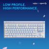 Logitech G515 Rapid TKL Low-Profile Wired Gaming Keyboard, Fully Customizable PC Gaming Keyboard with Analog Low-Profile Switches, Rapid Trigger, Ultra-Slim, for USB-A Port – White(Genshin Impact Edition)