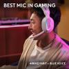 Logitech G522 Lightspeed Wireless Gaming Headset, LIGHTSYNC RGB, Full Bandwidth Mic & Advanced Synchronized Audio, Tri-Connectivity with Lightspeed, Bluetooth, USB-A to USB-C for PC – White(White)