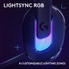 Logitech G522 Lightspeed Wireless Gaming Headset, LIGHTSYNC RGB, Full Bandwidth Mic & Advanced Synchronized Audio, Tri-Connectivity with Lightspeed, Bluetooth, USB-A to USB-C for PC – White(Black)