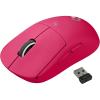 Logitech G PRO X Superlight Wireless Gaming Mouse, Ultra-Lightweight, Hero 25K Sensor, 25,600 DPI, 5 Programmable Buttons, Long Battery Life, Compatible with PC/Mac – Magenta