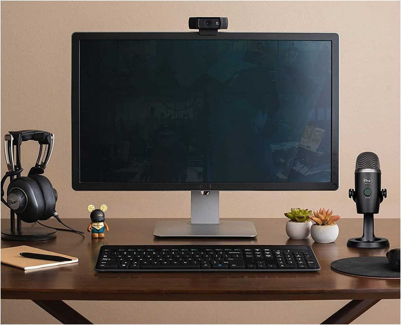 image:imageLogitech for Creators Blue Yeti Nano USB Microphone for Gaming Streaming PodcastingTwitch YouTube Discord Recording for PC and Mac Plug amp Play Shadow GreyBlackout