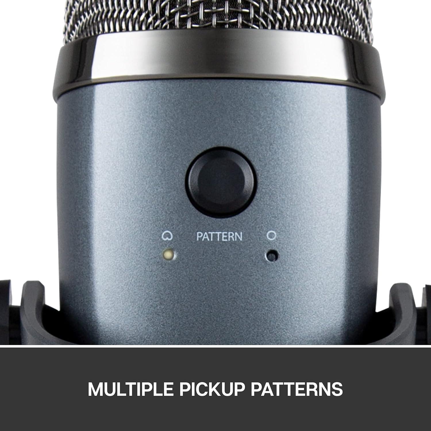 image:imageLogitech for Creators Blue Yeti Nano USB Microphone for Gaming Streaming PodcastingTwitch YouTube Discord Recording for PC and Mac Plug amp Play Shadow GreyShadow Grey