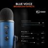 Logitech Creators Blue Yeti USB Microphone for Gaming, Streaming, Podcast, YouTube, Discord, PC, Studio Sound, Plug & Play-Silver(Midnight Blue)