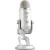 Logitech Creators Blue Yeti USB Microphone for Gaming, Streaming, Podcast, YouTube, Discord, PC, Studio Sound, Plug & Play-Silver(Silver)
