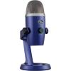 Logitech for Creators Blue Yeti Nano USB Microphone for Gaming, Streaming, Podcasting,Twitch, YouTube, Discord, Recording for PC and Mac, Plug & Play – Shadow Grey(Vivid Blue)