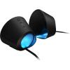 Logitech G560 PC Gaming Speaker System with 7.1 DTS:X Ultra Surround Sound, Game Based LIGHTSYNC RGB, Two Speakers and Subwoofer, Bluetooth, USB, Immersive Gaming Experience – Black(Speakers)
